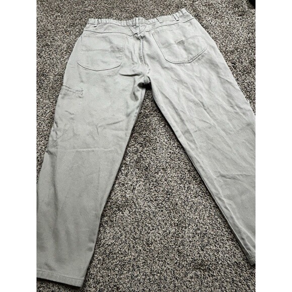 Marithe Francois Girbaud Tan Jeans Men’s 44x31 - Baggy Wide Leg Hip Hop Pocket - Picture 2 of 8